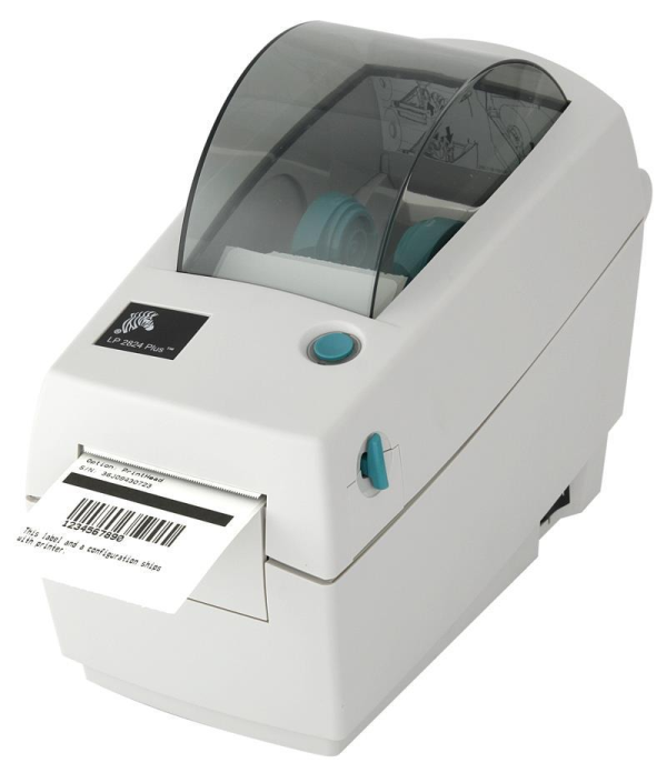 Zebra LP2824 Direct Thermal Bar Code Printer with USB