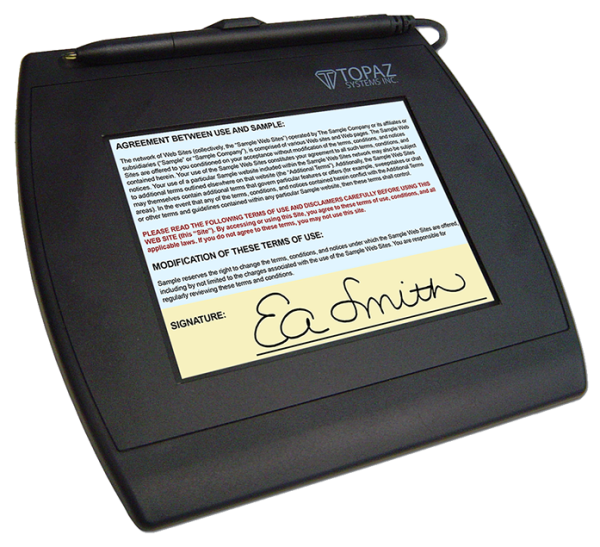 Topaz SigGem 5x7 LCD Colour