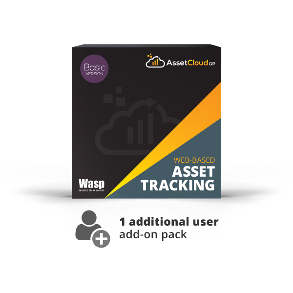 Wasp AssetCloudOP Basic - 1 additional user add-on - One Off pricing (Previous Purchase required)
