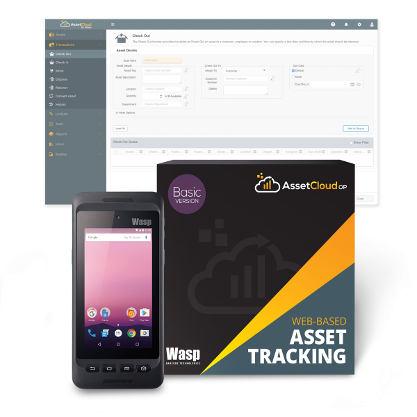 Wasp AssetCloudOP Basic - 1 user w/DR4