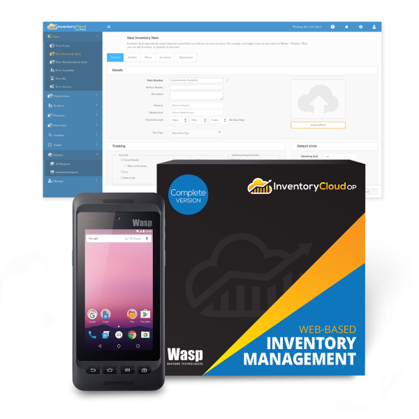 Wasp InventoryCloudOP Complete - 5 user w/DR4