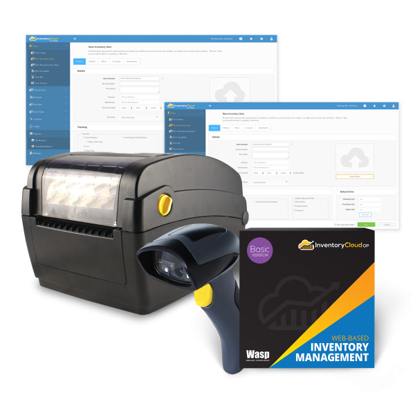 Wasp InventoryCloudOP Basic - 1 user w/WWS650 & WPL304