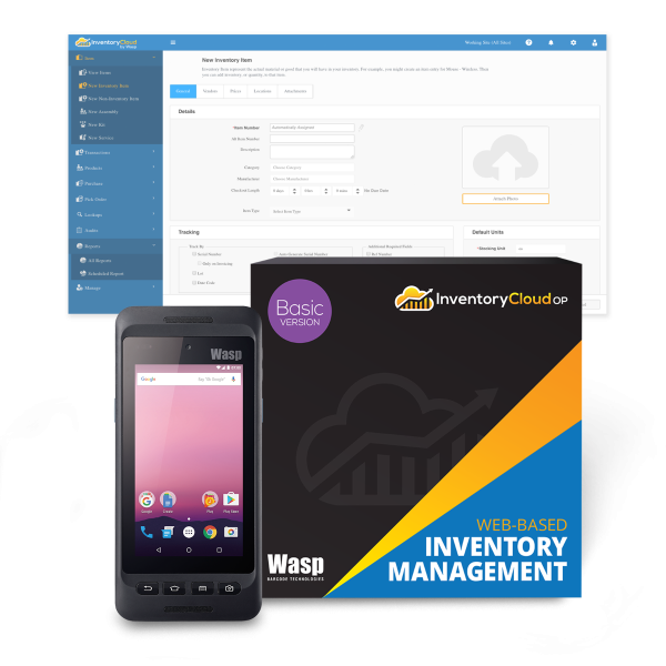 Wasp InventoryCloudOP Basic - 1 user w/DR4