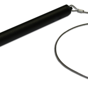 Topaz P-T111-B Pen with Steel Tether