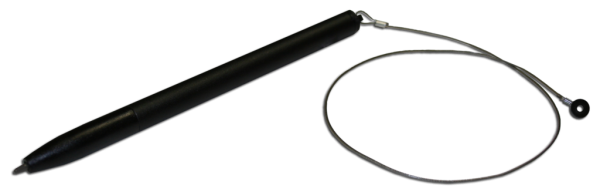 Topaz P-T111-B Pen with Steel Tether