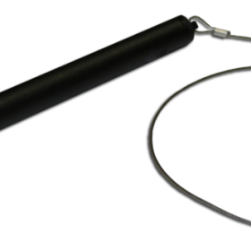 Topaz P-T112-B Pen with Steel Tether
