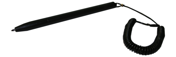Topaz P-T113-B Pen With Curly Tether