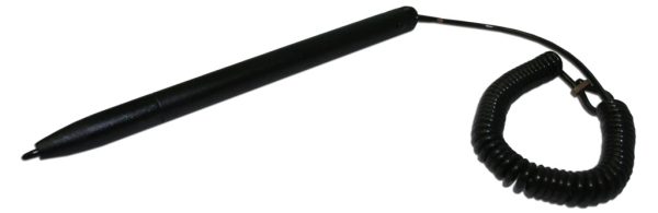 Topaz P-TS01-B Pen With Curly Tether