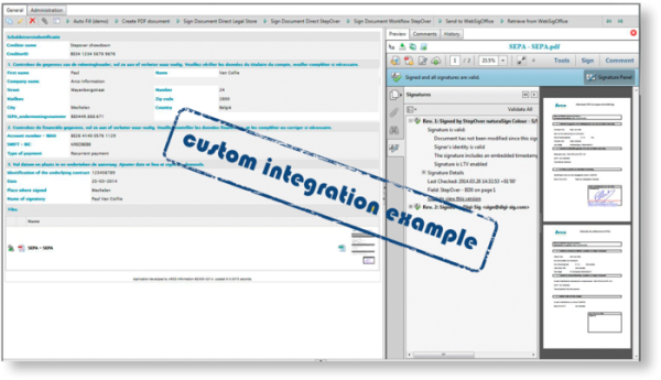 StepOver Software API