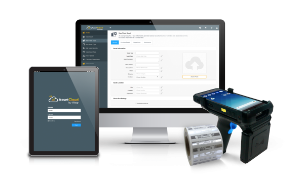 Wasp Asset Cloud Complete + AssetCloud-RFID, (5 Users, 1 Year Subscription)